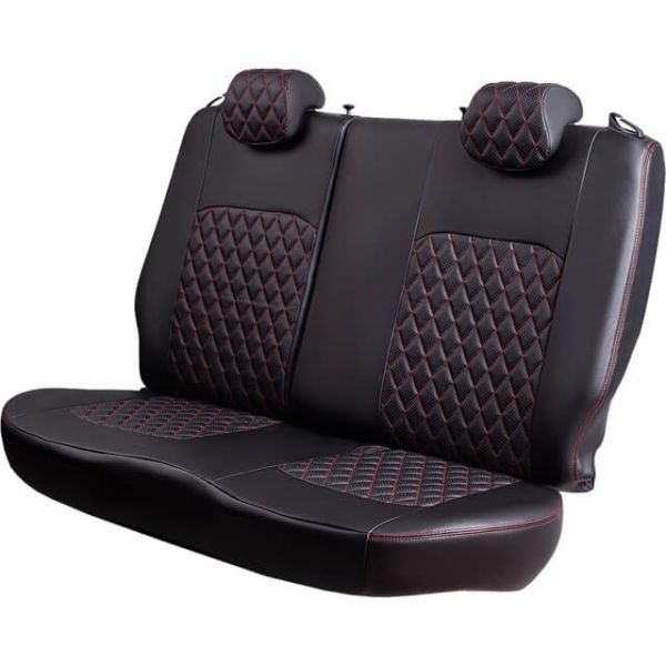 Чехлы Экокожа Турин Ромб на Hyundai i40 2012-2019 г.в.