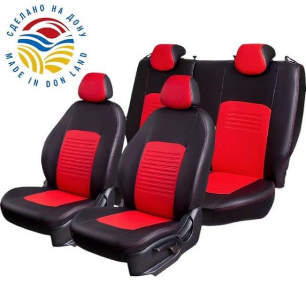 Чехлы Экокожа Турин Классик на Skoda Karoq (2017+)